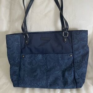 Sakroots navy handbag